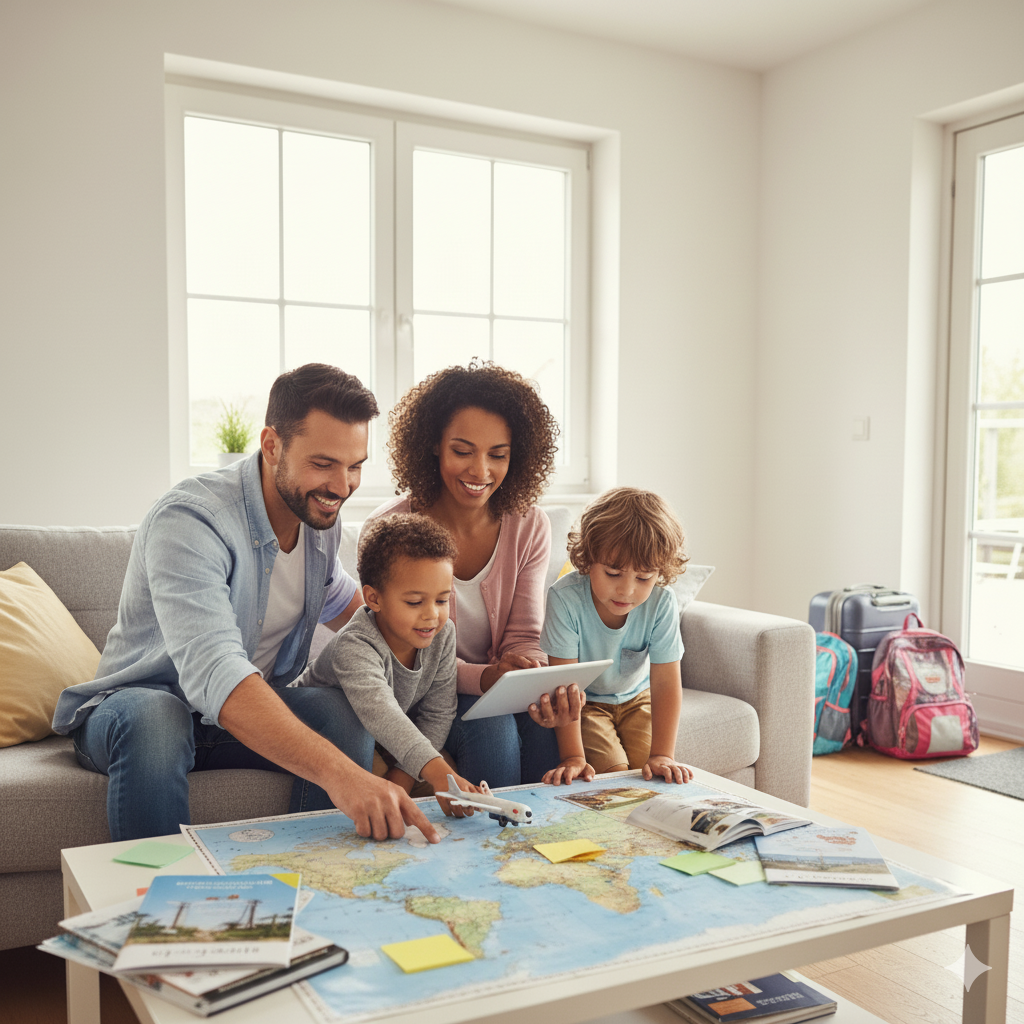 Familienurlaub planen: Tipps für entspannte Reisen mit Kindern